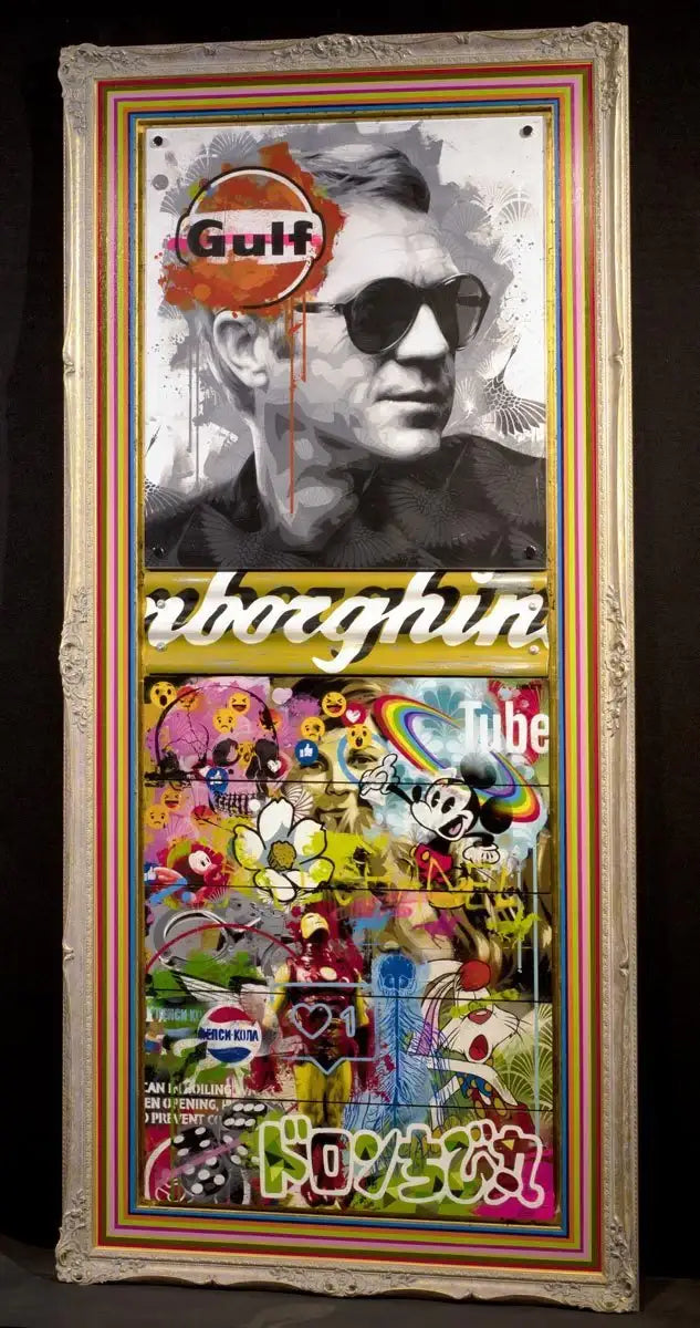 Mass McQueen - Original - SOLD by artist Lhouette - Wyecliffe Galleries