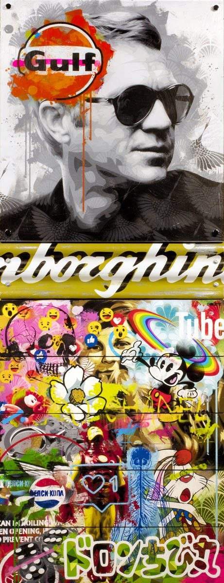 Mass McQueen - Original - SOLD by artist Lhouette - Wyecliffe Galleries