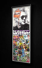 Mass McQueen - Skittles Purple - SOLD by artist Lhouette - Wyecliffe Galleries