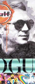 Mass McQueen - Vogue Green - Boutique Edition - SOLD by artist Lhouette - Wyecliffe Galleries