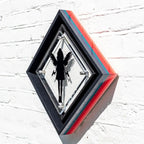 Micro Mixer: Angel With Guns - Diamond Dust - Original - SOLD by artist Lhouette - Wyecliffe Galleries