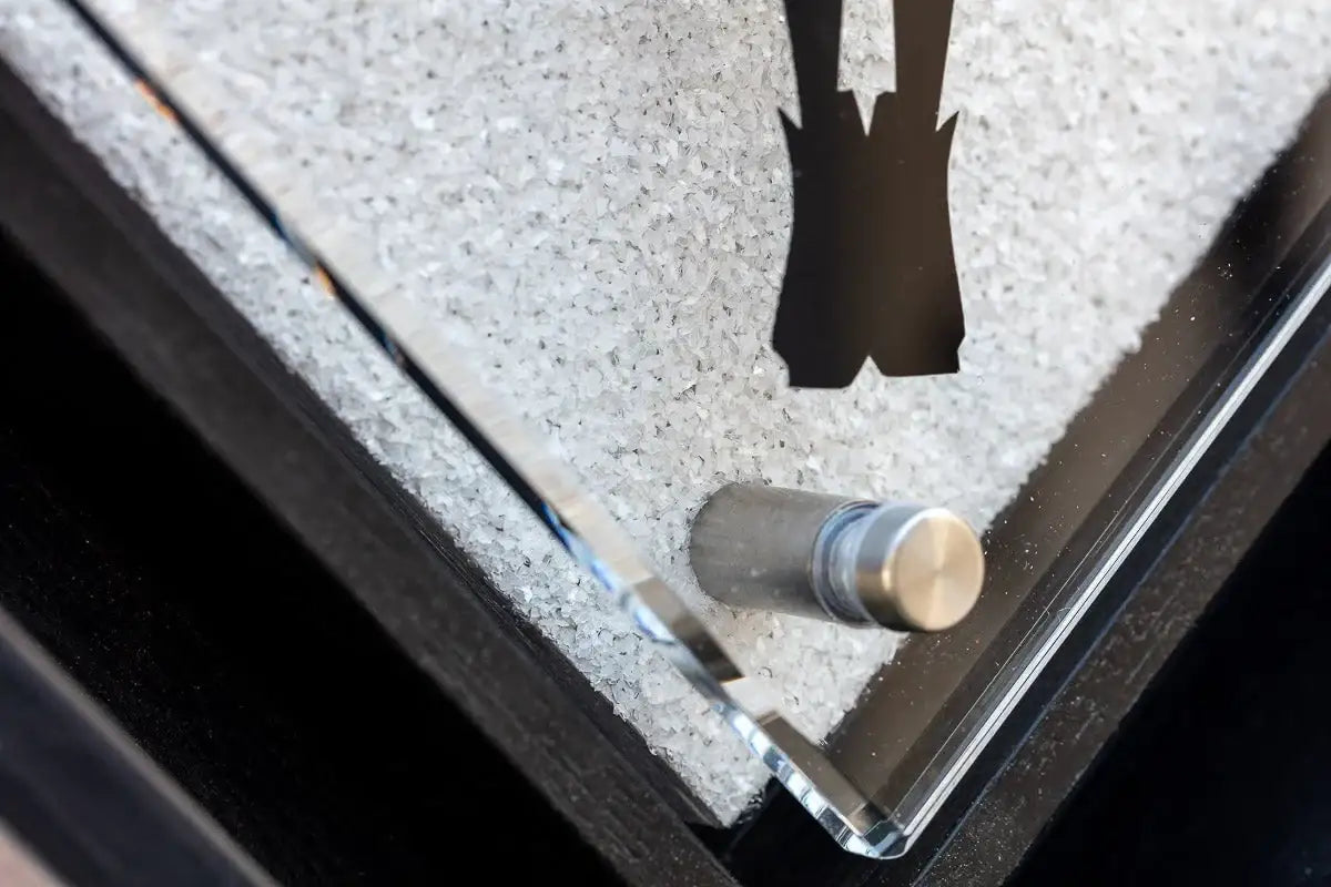 Micro Mixer: Angel With Guns - Diamond Dust - Original - SOLD by artist Lhouette - Wyecliffe Galleries