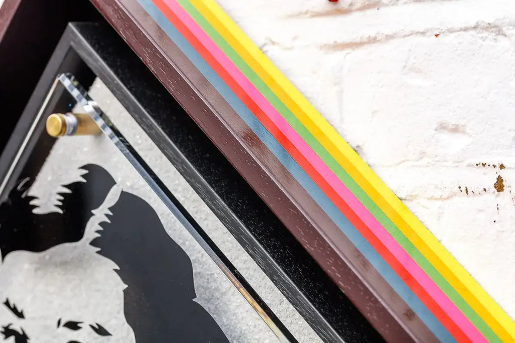 Micro Mixer: Hepburn - Diamond Dust - Original - SOLD by artist Lhouette - Wyecliffe Galleries