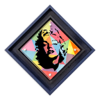 Micro Mixer: Monroe - Geometric - SOLD by artist Lhouette - Wyecliffe Galleries