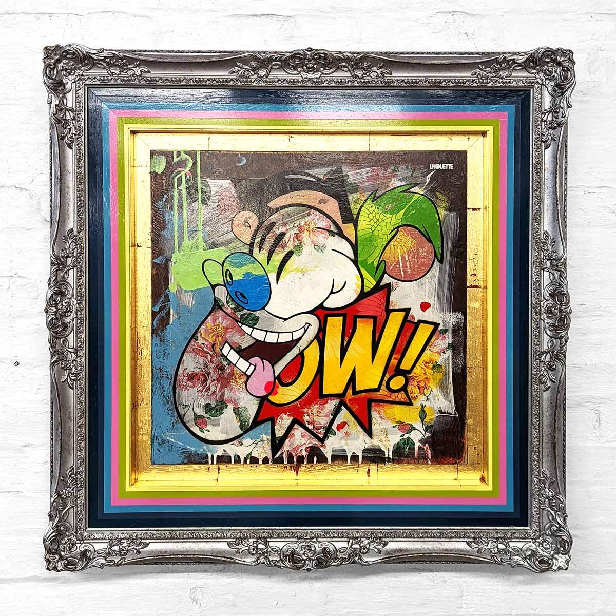 More or Less Chess 'Stimpy' - Original Chess Set - SOLD by artist Lhouette - Wyecliffe Galleries