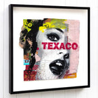 Ms Grey - Original - SOLD by artist Lhouette - Wyecliffe Galleries