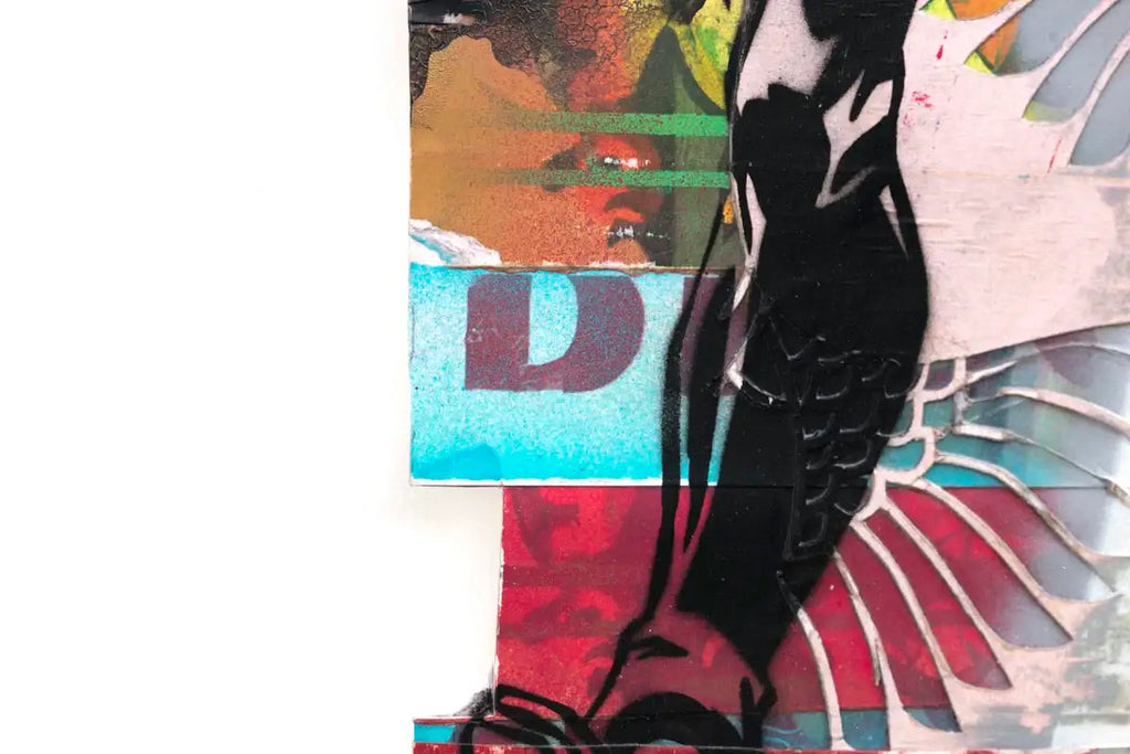 Ms Grey - Original - SOLD by artist Lhouette - Wyecliffe Galleries