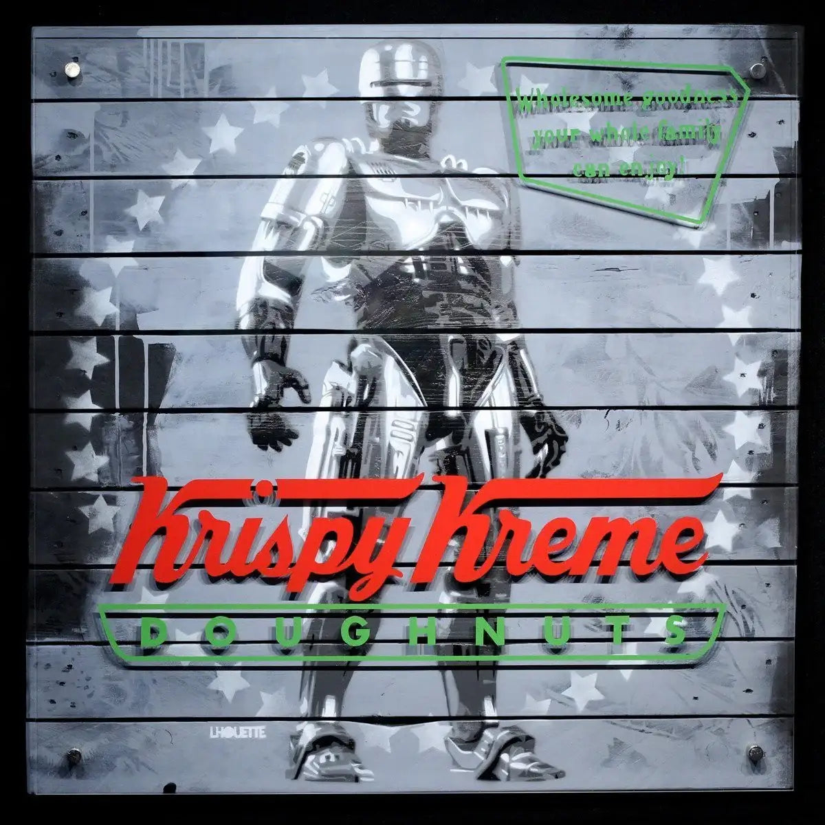 Murphy's Law - Original - SOLD by artist Lhouette - Wyecliffe Galleries