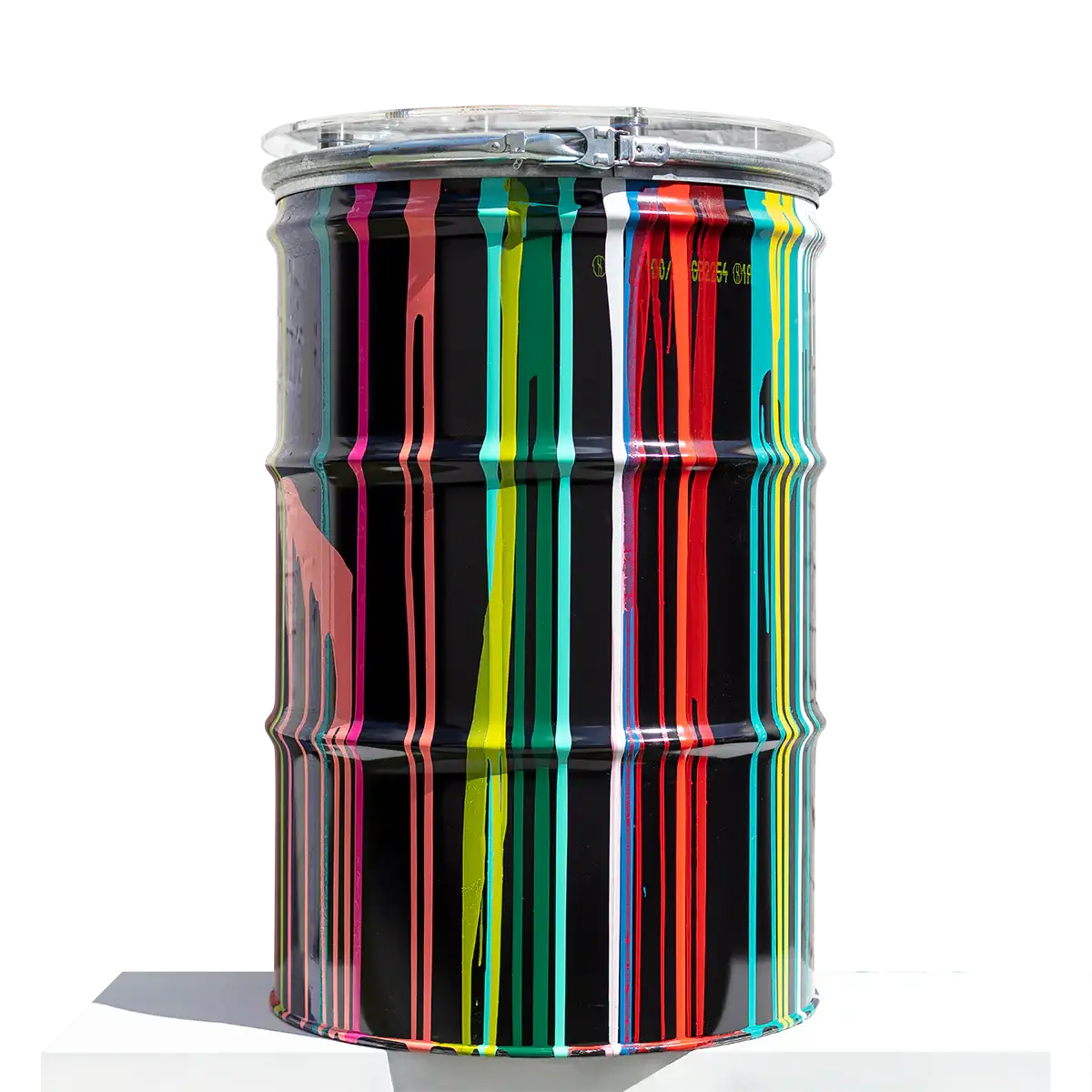 Paint Tin - Original - SOLD by artist Lhouette - Wyecliffe Galleries