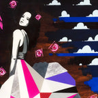 Open Late - Edition - SOLD by artist Lhouette - Wyecliffe Galleries