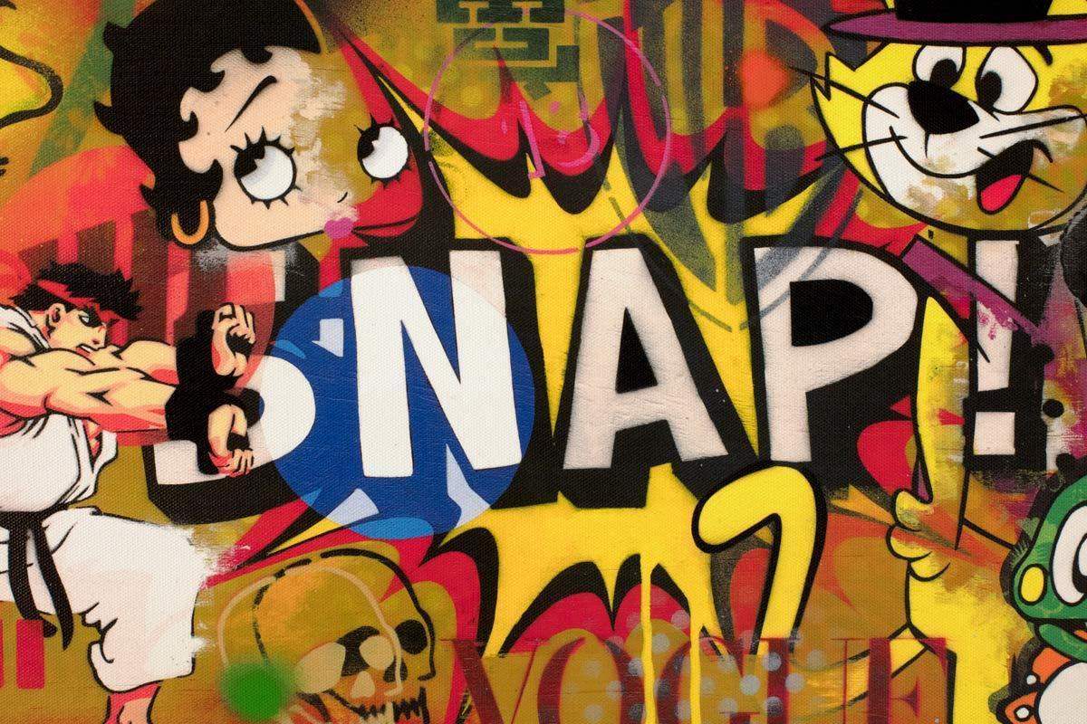 Organised Chaos - Edition - SOLD by artist Lhouette - Wyecliffe Galleries