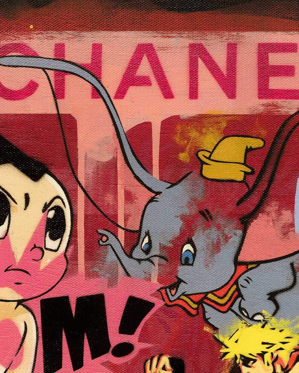 Organised Chaos - Edition - SOLD by artist Lhouette - Wyecliffe Galleries