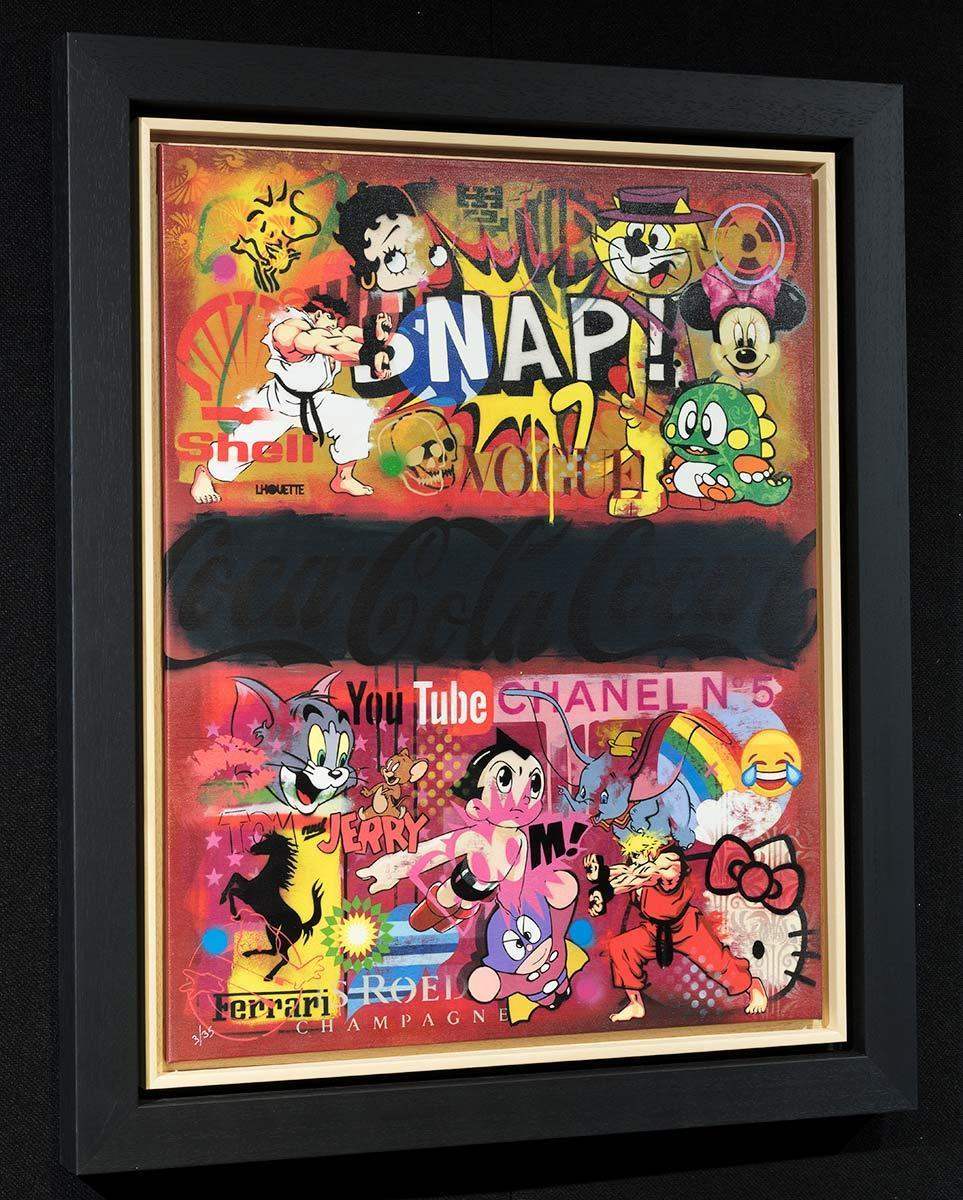 Organised Chaos - Edition - SOLD by artist Lhouette - Wyecliffe Galleries