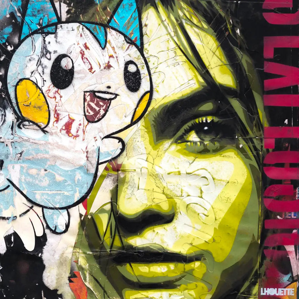 Pachirisu - Original by artist Lhouette - Wyecliffe Galleries