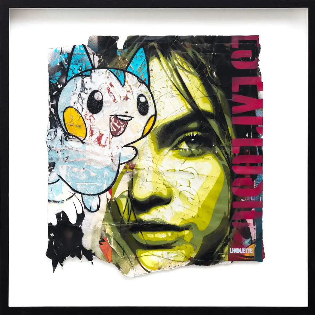 Pachirisu - Original by artist Lhouette - Wyecliffe Galleries