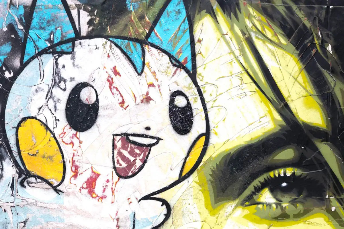 Pachirisu - Original by artist Lhouette - Wyecliffe Galleries