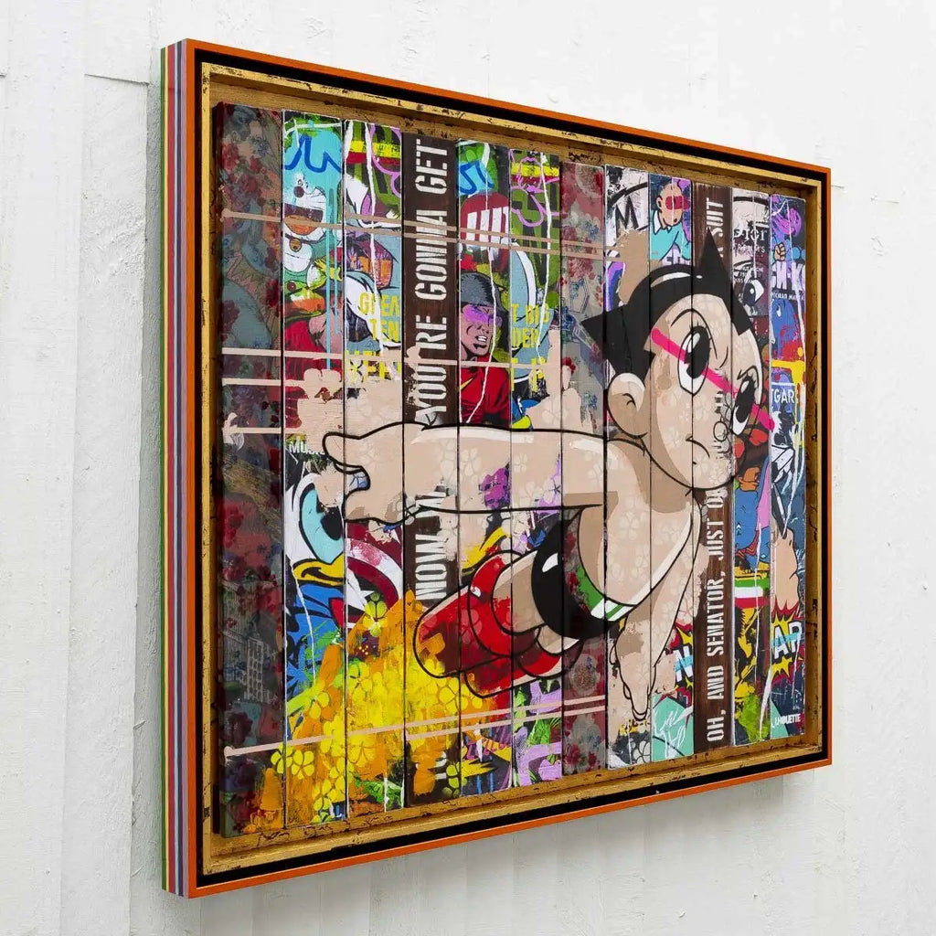 Paint Strippers - Astro Boy Edition - SOLD by artist Lhouette - Wyecliffe Galleries