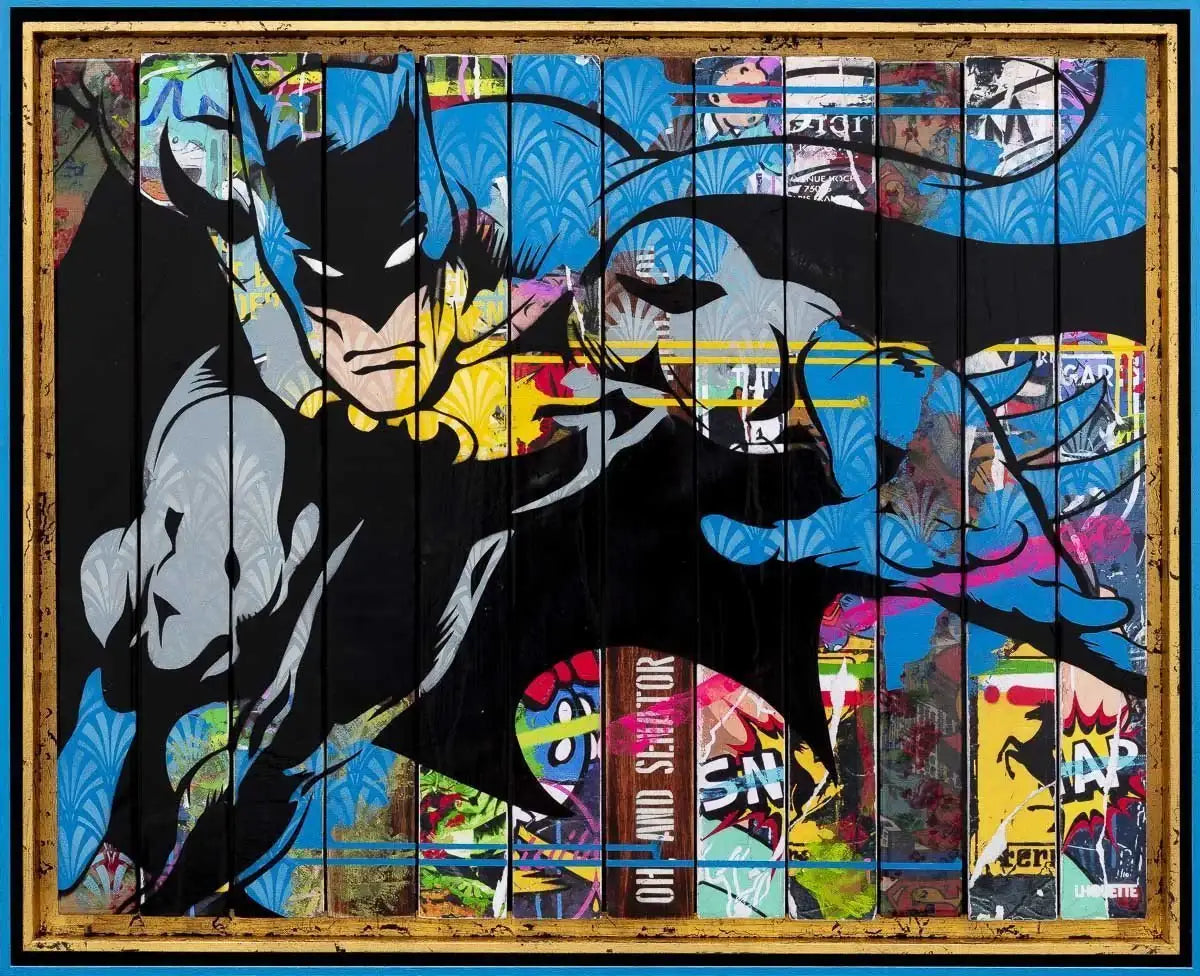 Paint Strippers - Batman Boutique Edition - SOLD by artist Lhouette - Wyecliffe Galleries