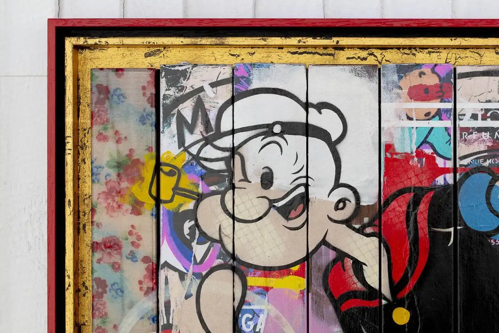 Paint Strippers - Boutique Popeye Edition - SOLD by artist Lhouette - Wyecliffe Galleries