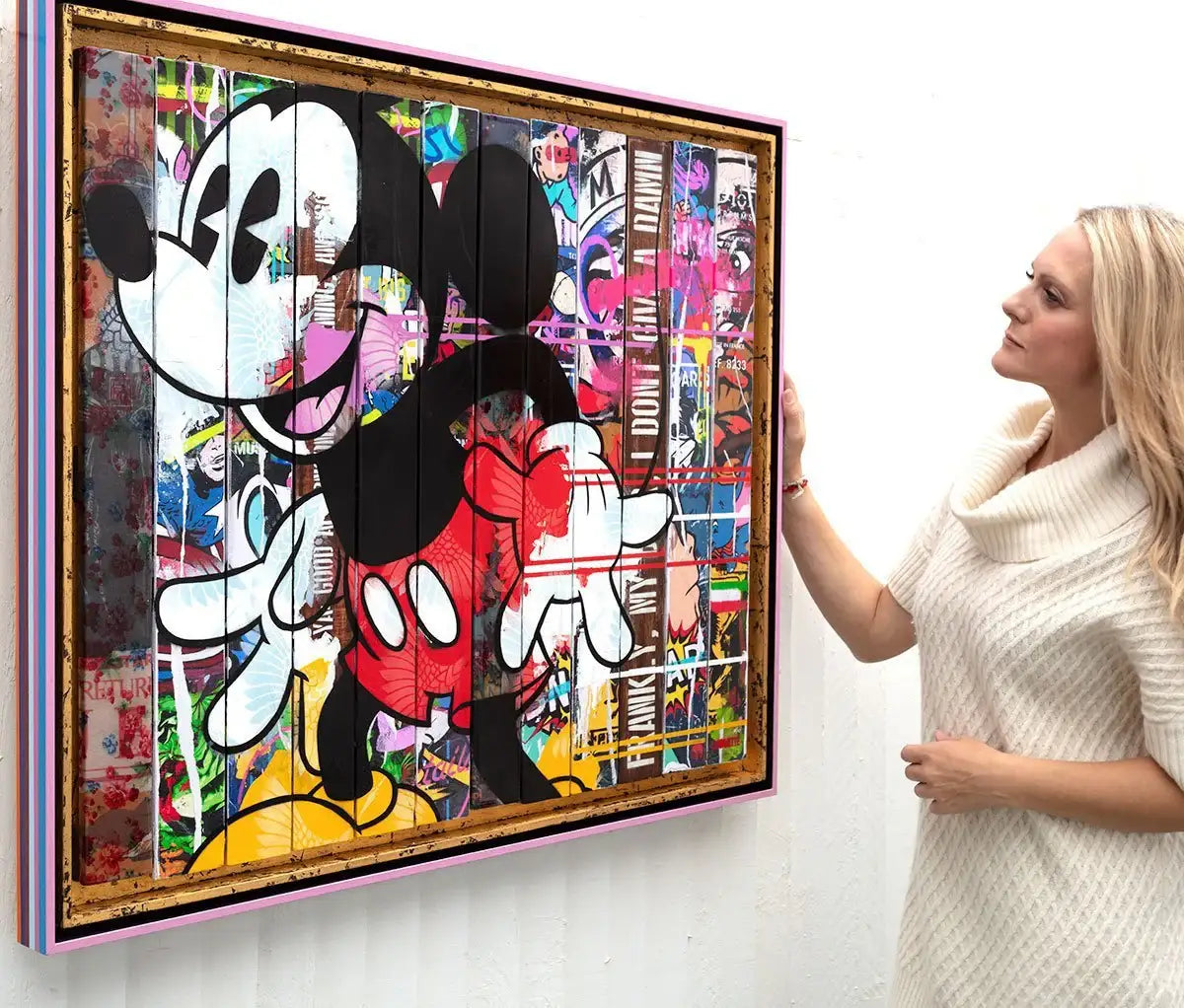 Paint Strippers - Mickey Mouse Edition - SOLD by artist Lhouette - Wyecliffe Galleries