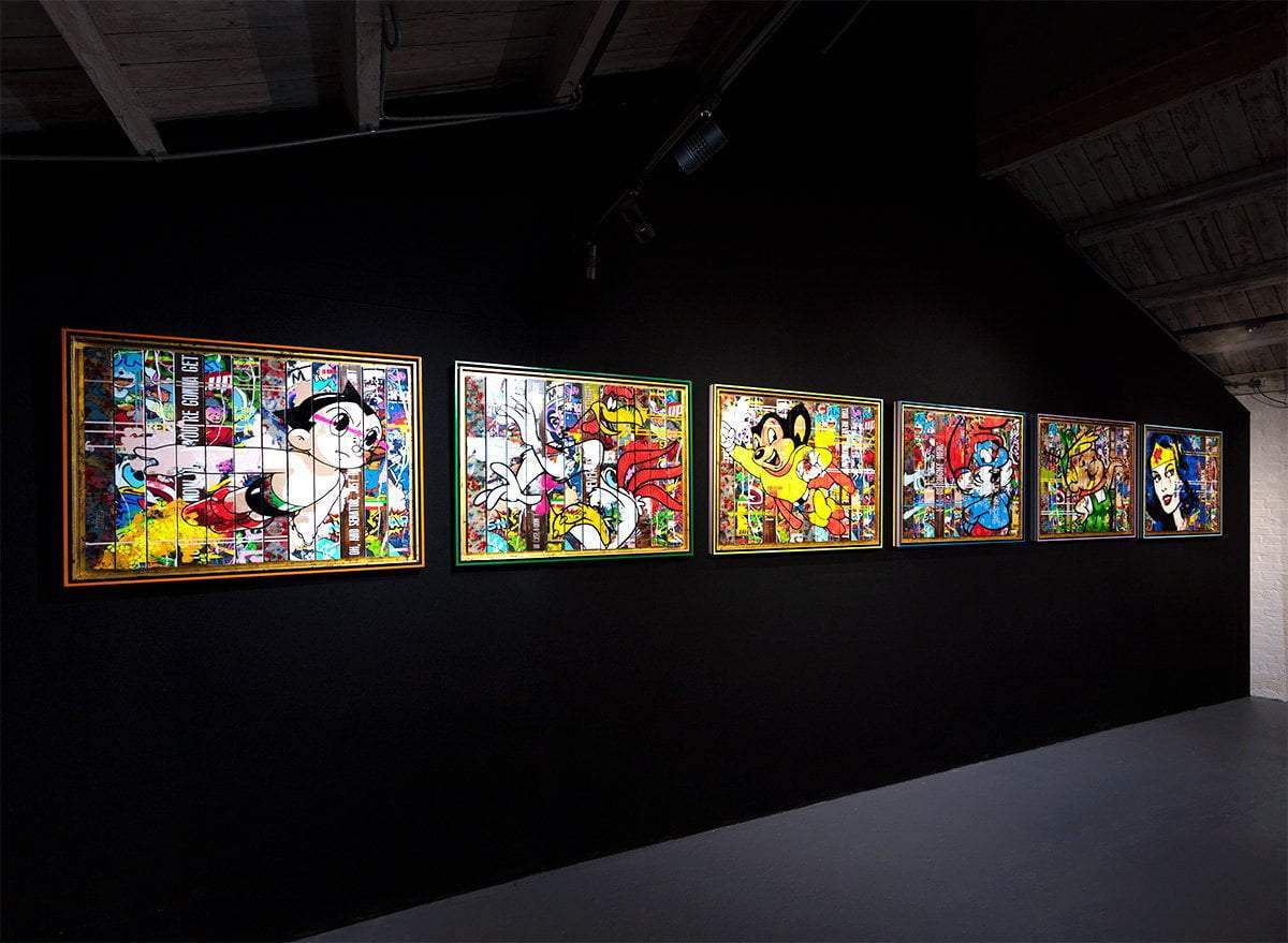 Paint Strippers - Mighty Mouse Boutique Edition by artist Lhouette - Wyecliffe Galleries