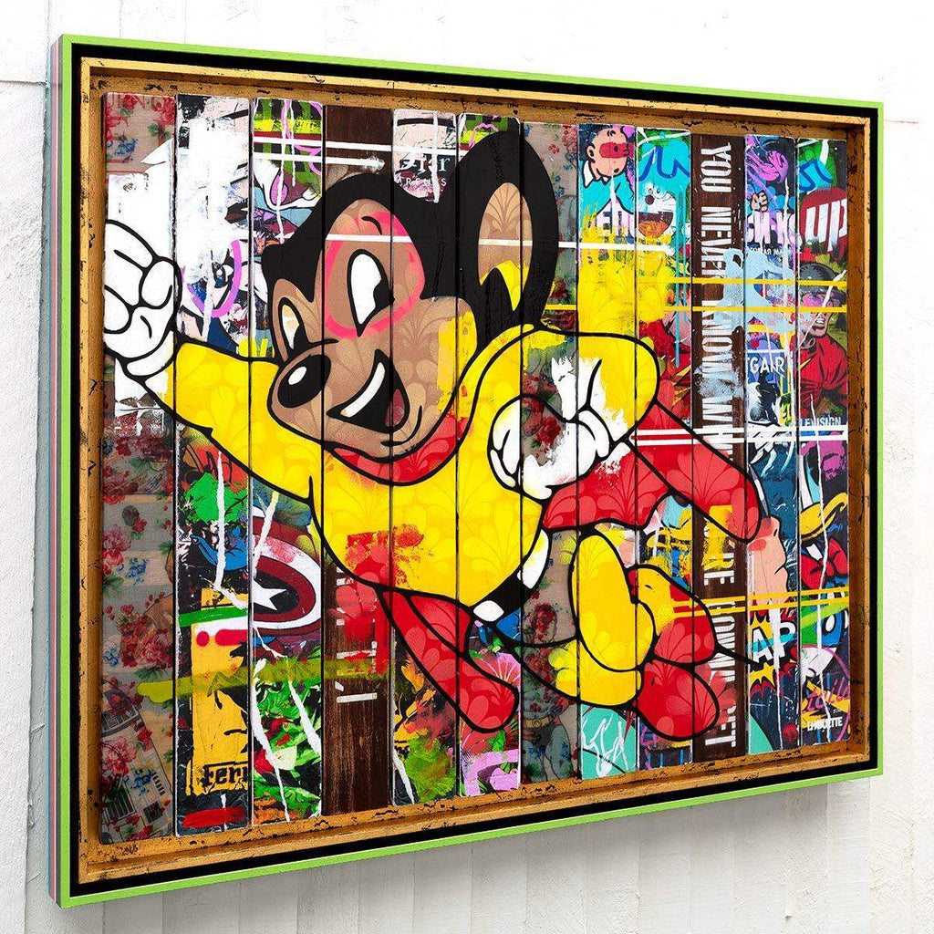 Paint Strippers - Mighty Mouse Boutique Edition by artist Lhouette - Wyecliffe Galleries