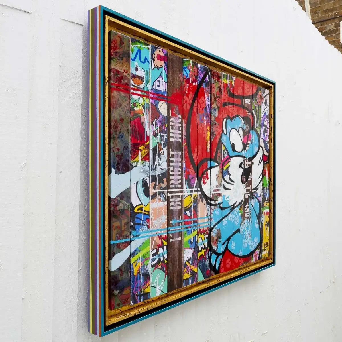 Paint Strippers - Papa Smurf - SOLD by artist Lhouette - Wyecliffe Galleries