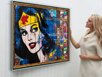 Paint Strippers - Wonder Woman Boutique Edition - SOLD by artist Lhouette - Wyecliffe Galleries