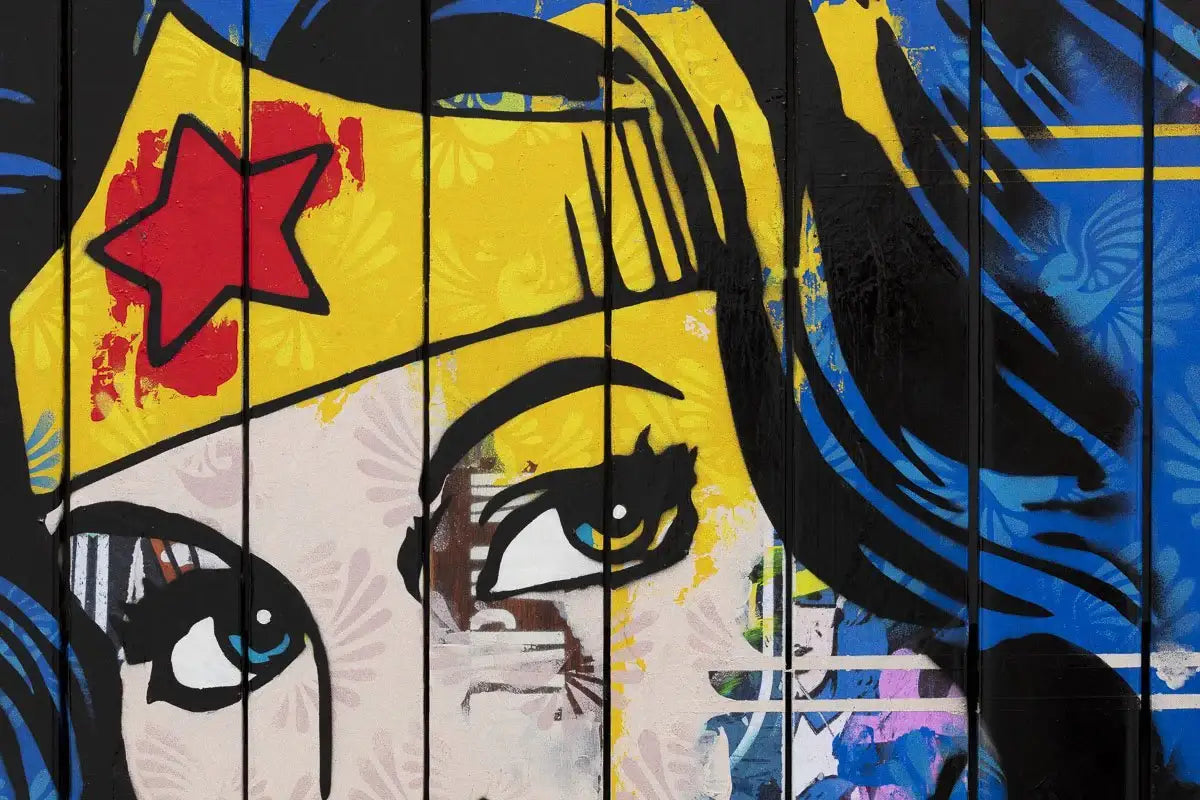 Paint Strippers - Wonder Woman Boutique Edition - SOLD by artist Lhouette - Wyecliffe Galleries