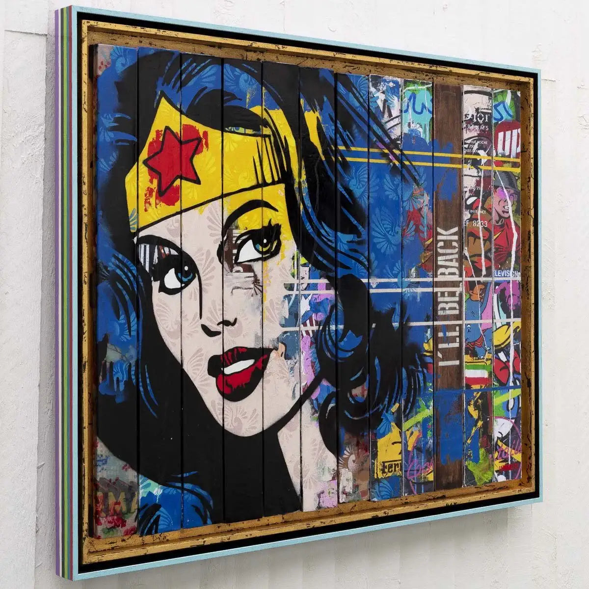 Paint Strippers - Wonder Woman Boutique Edition - SOLD by artist Lhouette - Wyecliffe Galleries