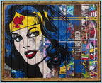 Paint Strippers - Wonder Woman Boutique Edition - SOLD by artist Lhouette - Wyecliffe Galleries