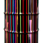 Paint Tin V - Original Bar Table - SOLD by artist Lhouette - Wyecliffe Galleries