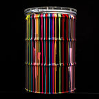 Paint Tin V - Original Bar Table - SOLD by artist Lhouette - Wyecliffe Galleries