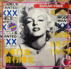Paste Up - Marilyn - Edition - SOLD by artist Lhouette - Wyecliffe Galleries