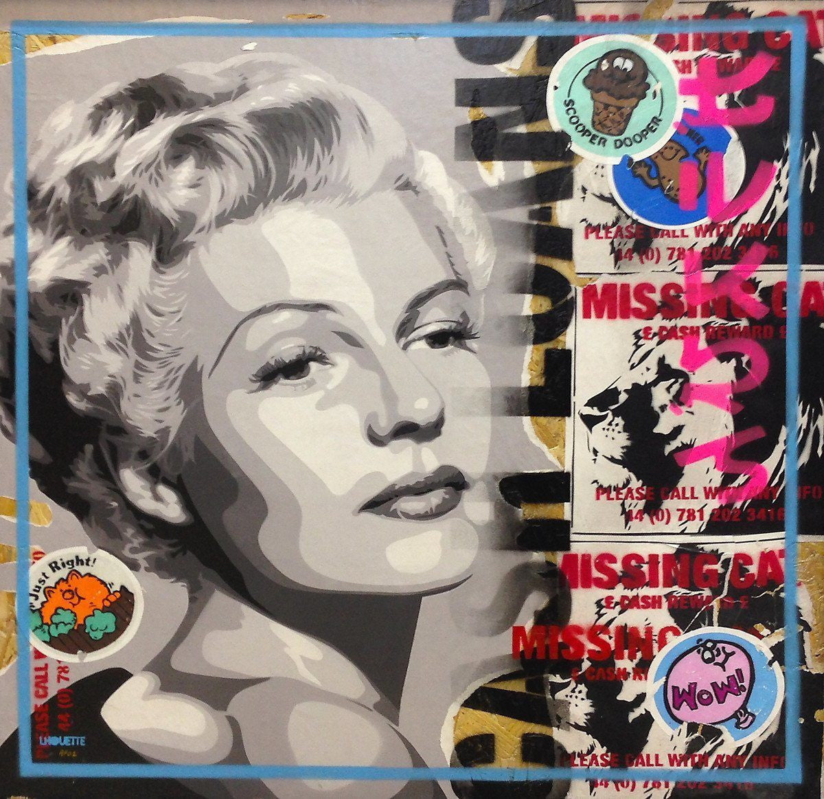 Paste Up - Rita - Limited Edition Lhouette