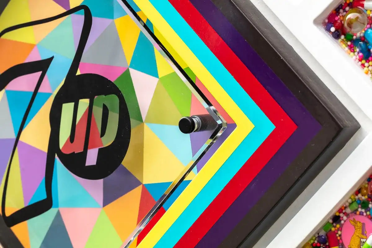 Pop De-Pendant: 7UP - Original - SOLD by artist Lhouette - Wyecliffe Galleries