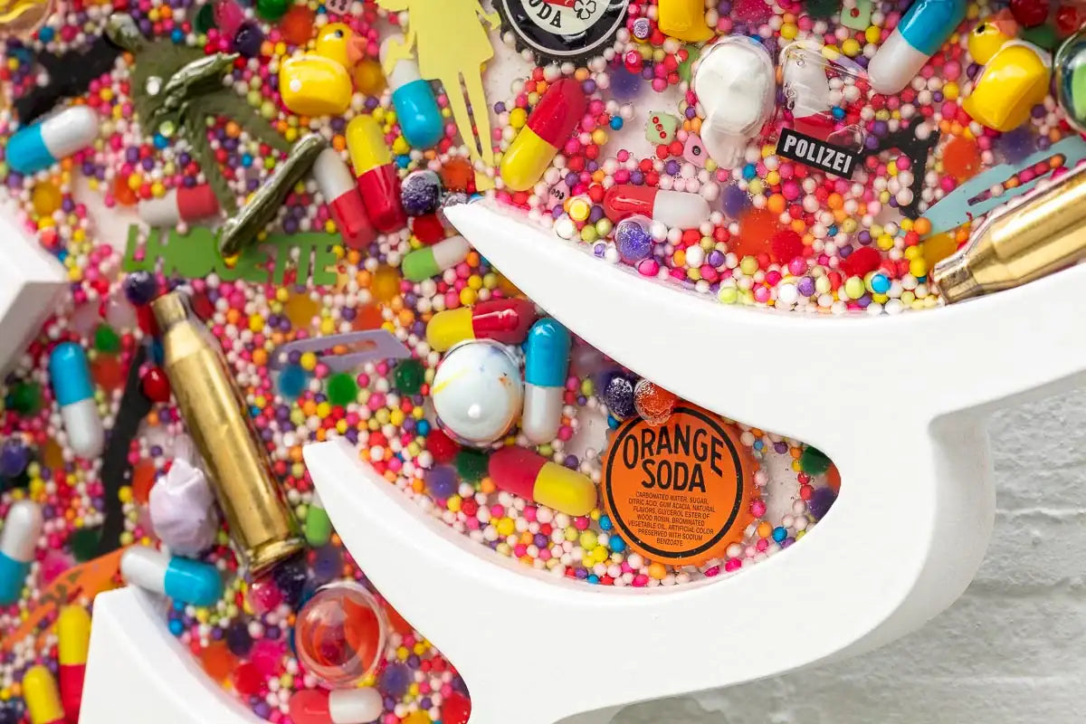 Pop De-Pendant: Betty Boop- Original - SOLD by artist Lhouette - Wyecliffe Galleries