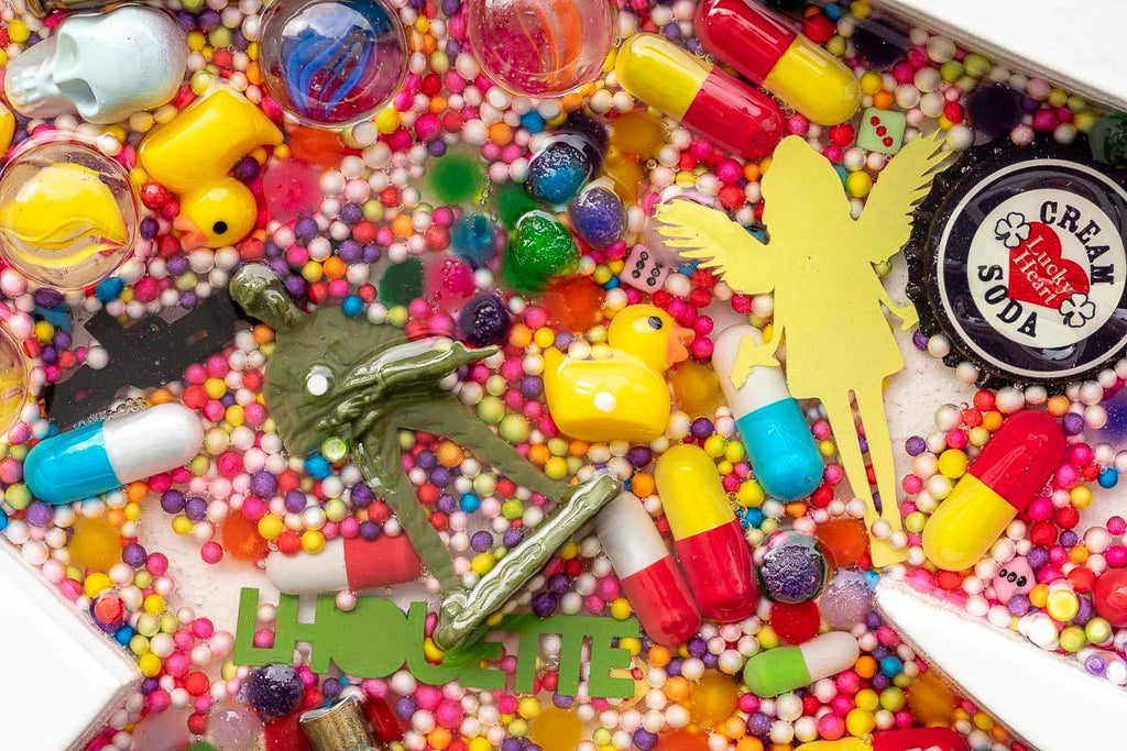 Pop De-Pendant: Betty Boop- Original - SOLD by artist Lhouette - Wyecliffe Galleries