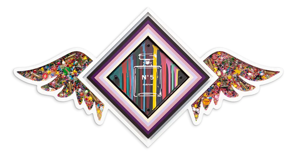 Pop De-Pendant: Chanel - Original - SOLD by artist Lhouette - Wyecliffe Galleries