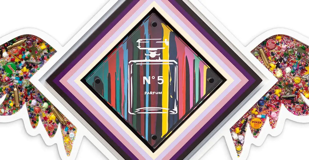 Pop De-Pendant: Chanel - Original - SOLD by artist Lhouette - Wyecliffe Galleries