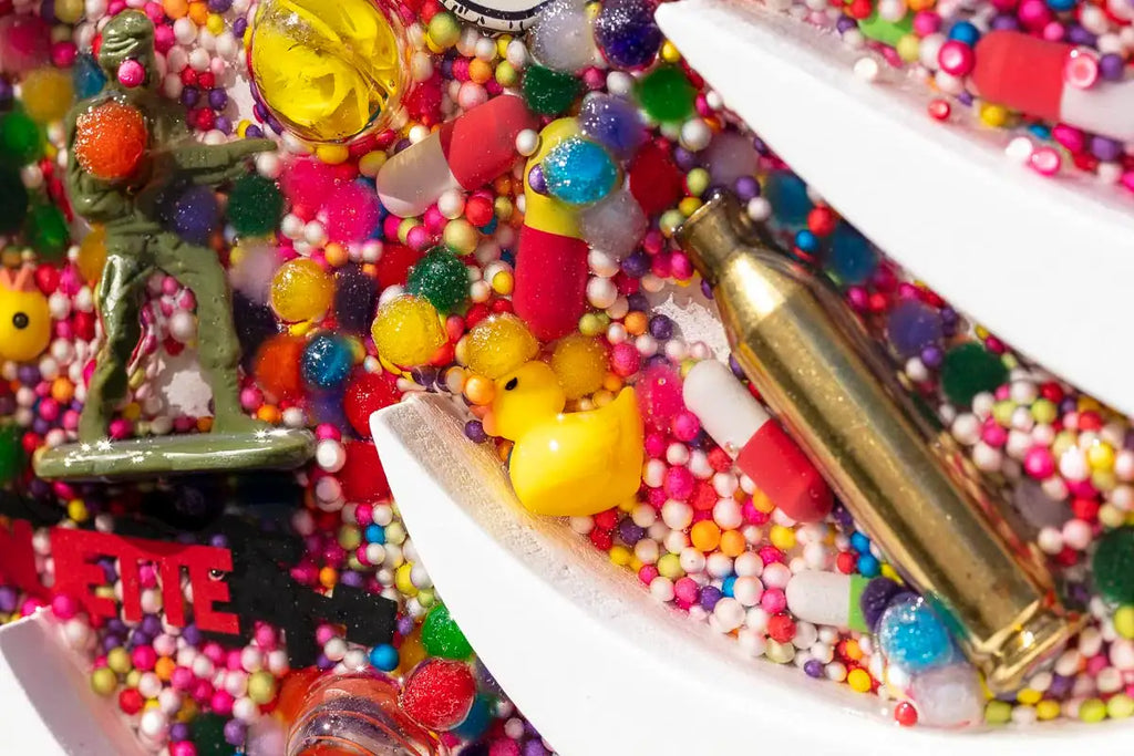 Pop De-Pendant: Chanel - Original - SOLD by artist Lhouette - Wyecliffe Galleries