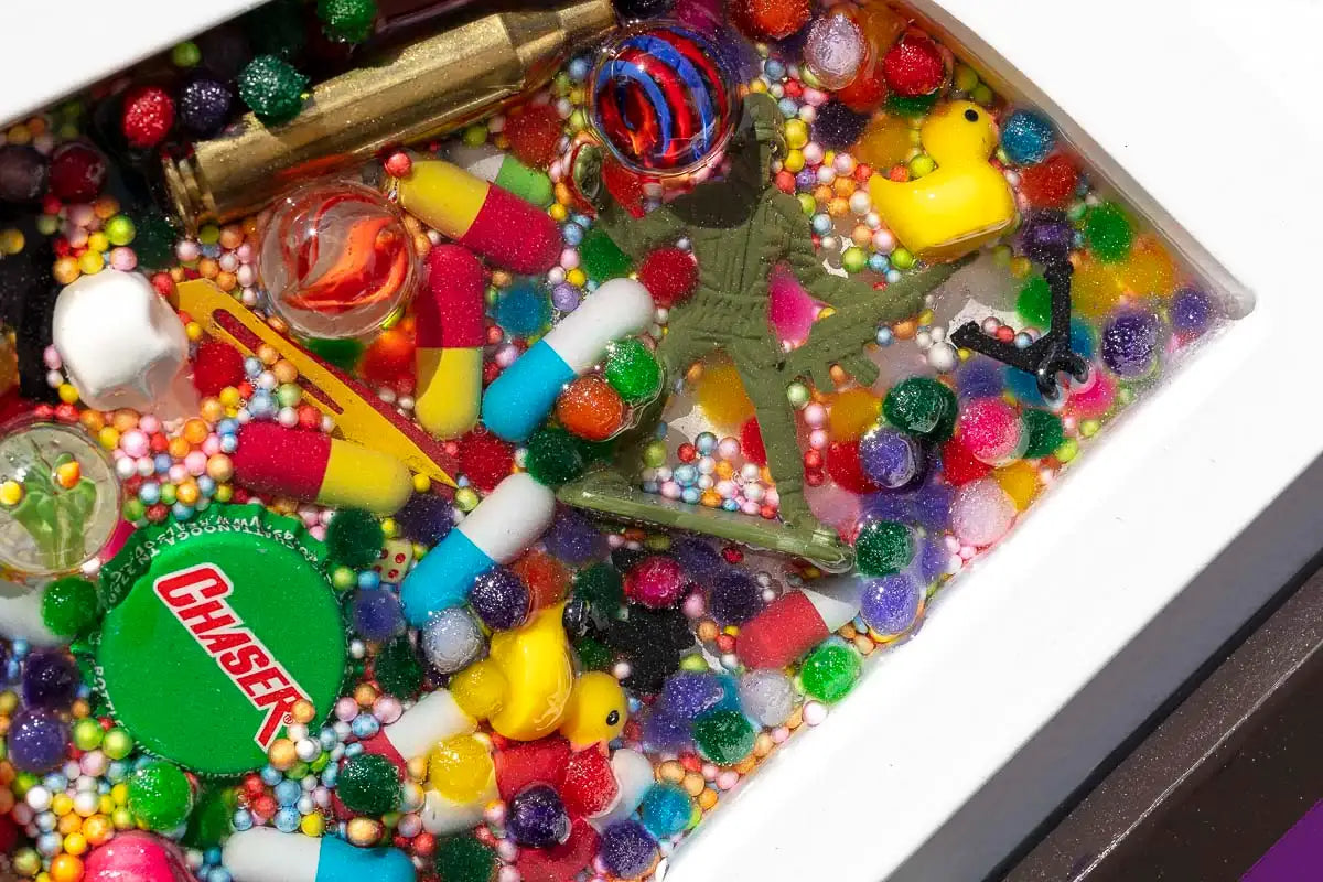 Pop De-Pendant: Chanel - Original - SOLD by artist Lhouette - Wyecliffe Galleries