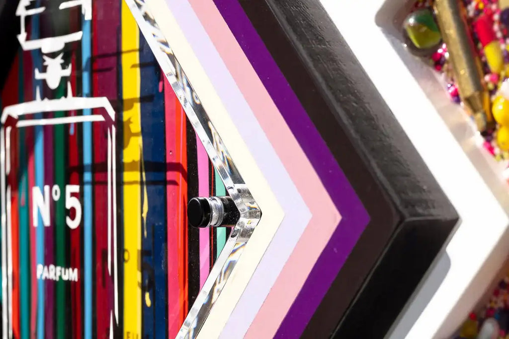 Pop De-Pendant: Chanel - Original - SOLD by artist Lhouette - Wyecliffe Galleries