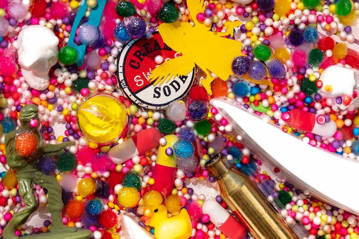 Pop De-Pendant: Chanel - Original - SOLD by artist Lhouette - Wyecliffe Galleries