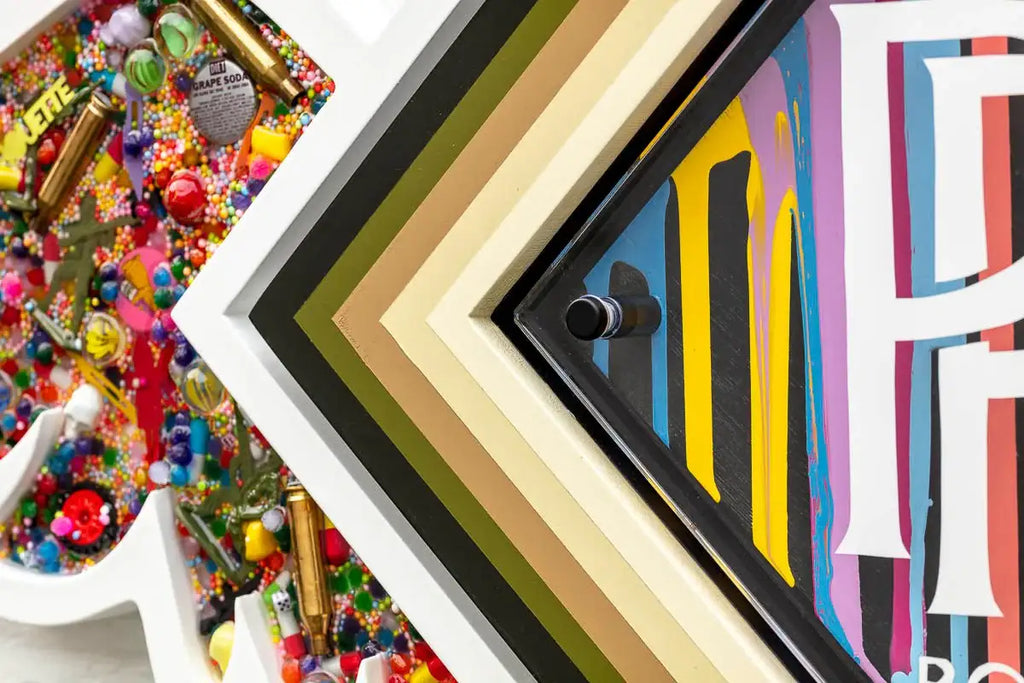 Pop De-Pendant: Rolls Royce - Original - SOLD by artist Lhouette - Wyecliffe Galleries