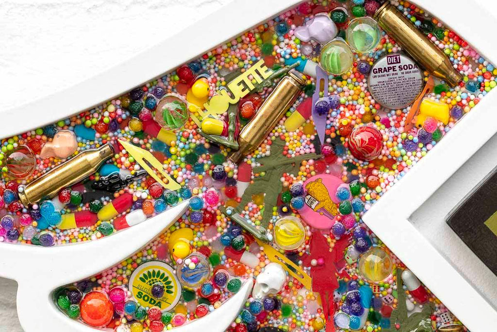 Pop De-Pendant: Rolls Royce - Original - SOLD by artist Lhouette - Wyecliffe Galleries