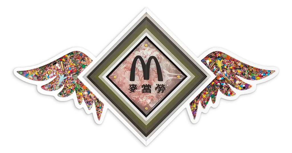 Pop De-Pendant: McDonald's - Original - SOLD by artist Lhouette - Wyecliffe Galleries