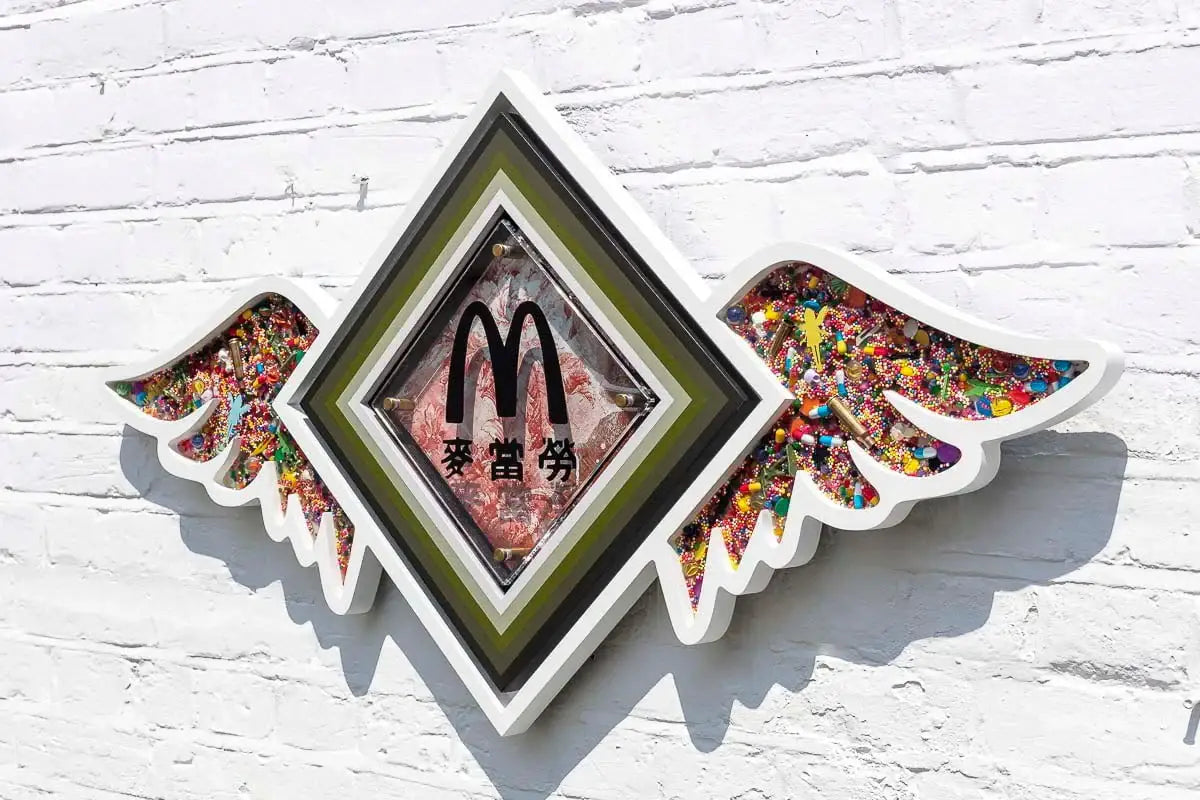 Pop De-Pendant: McDonald's - Original - SOLD by artist Lhouette - Wyecliffe Galleries