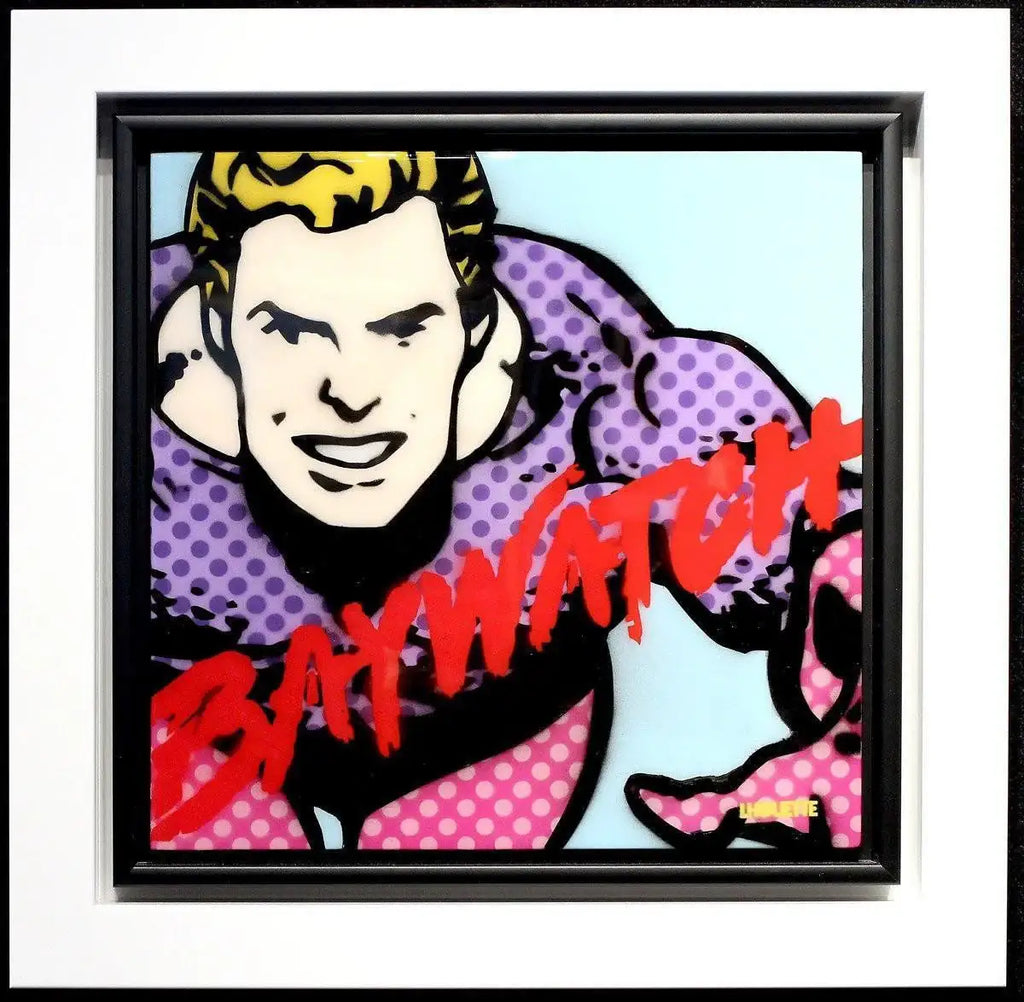 Colour Crate - Aquaman Original - SOLD by artist Lhouette - Wyecliffe Galleries