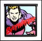 Colour Crate - Aquaman Original - SOLD by artist Lhouette - Wyecliffe Galleries